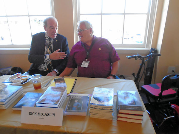 Scott Bowden & Rick McCaslin Book Signing Table